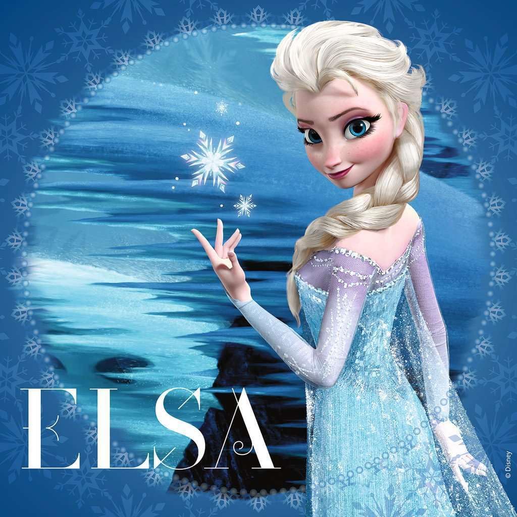 Detalle de Ravensburger Kinderpuzzle 09269 „Elsa, Anna & Olaf“ – Disney Frozen, 3x49 Teile für Kinder ab 5 Jahren