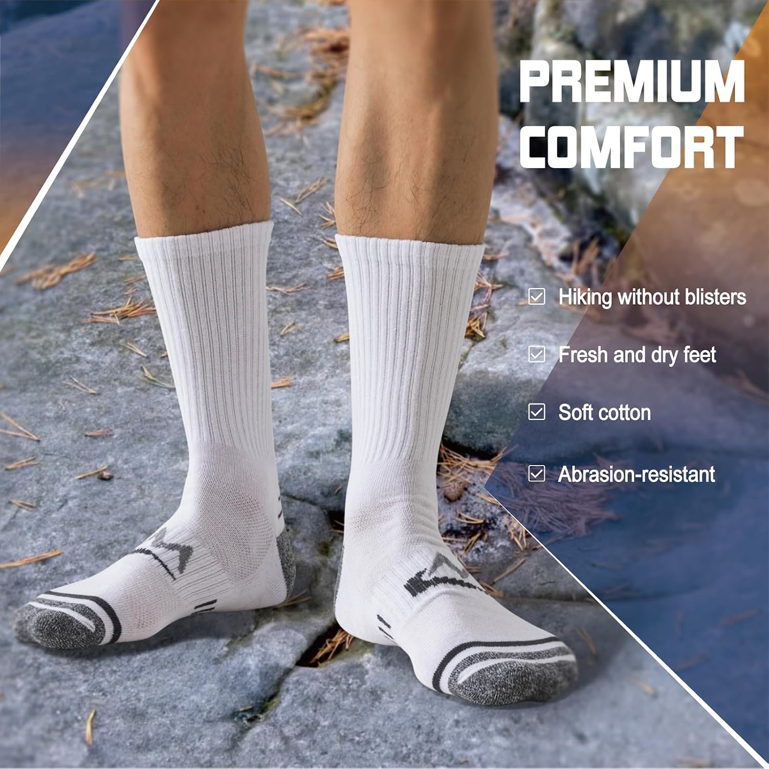 Thumbnail 6 de Sports socks for hiking, 3 pairs