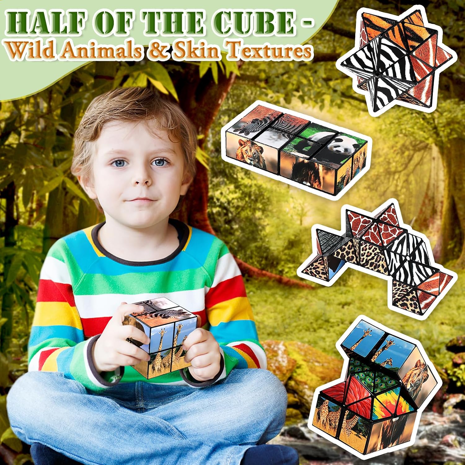 Detalle de Euclidean Cube Infinity Cube 5.6 cm fidget toy