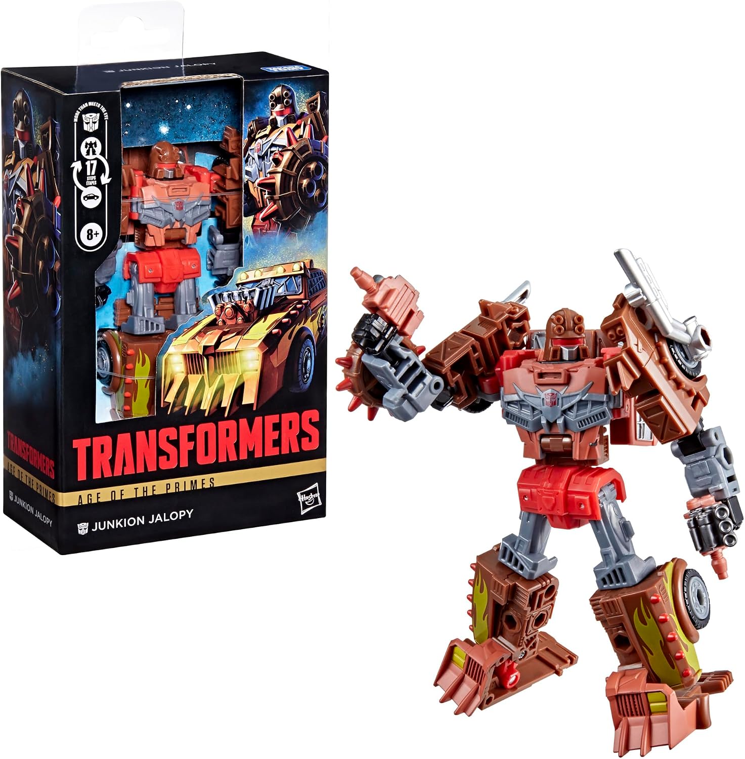 Thumbnail 2 de Transformers Junkion Jalopy Deluxe Action Figure