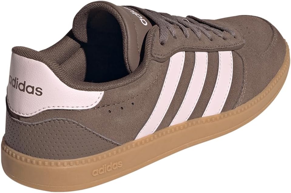 Detalle 2 de adidas Breaknet Sleek para mujer: zapatillas con cordones en piel y material sintético
