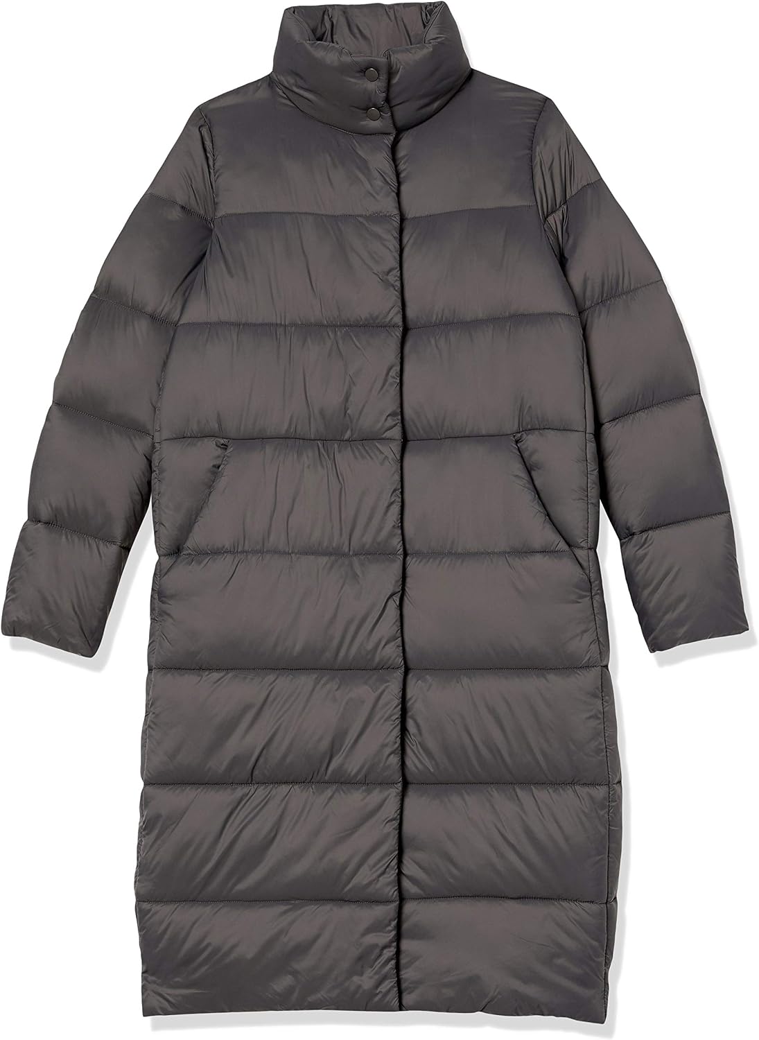 Detalle 2 de Amazon Essentials Damen langer Steppmantel