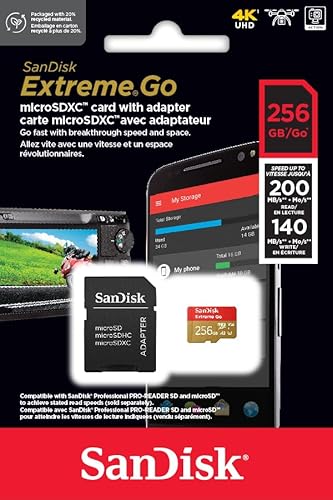 Thumbnail 4 de SanDisk Extreme Go 256GB MicroSD