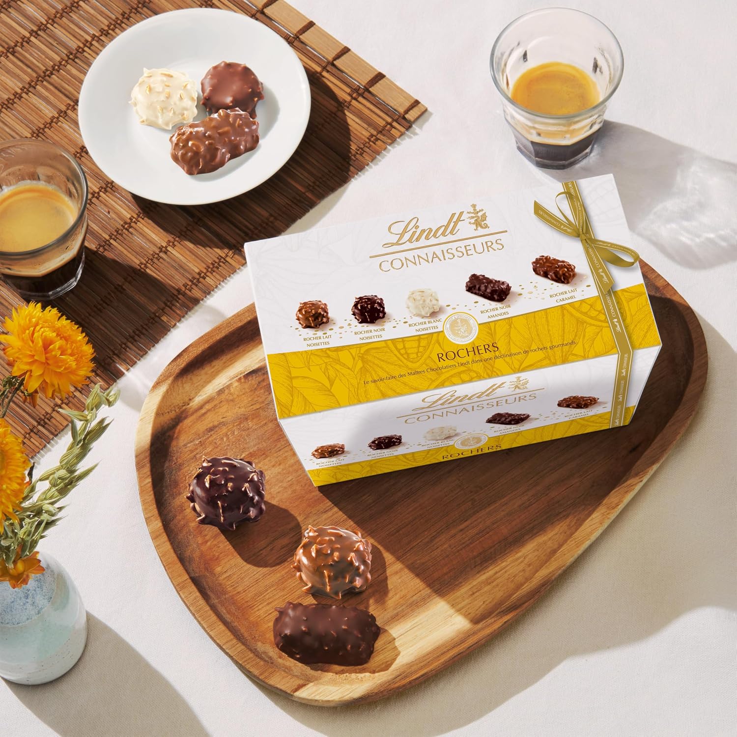 Detalle de Lindt CONNAISSEURS 189g Chocolats assortis 🍫