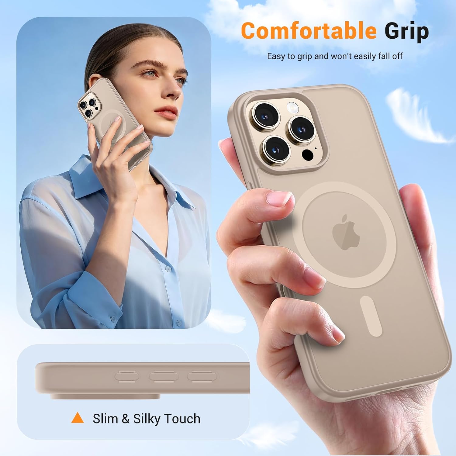 Thumbnail 6 de vnnink iPhone 16 Pro Max Magnetic Matte Case