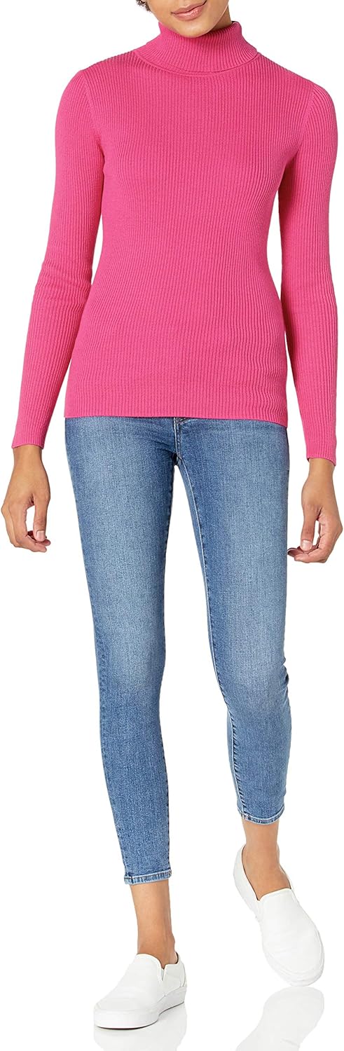Thumbnail 3 de Amazon Essentials Women’s Slim-Fit Lightweight Long-Sleeve Turtleneck Jumper