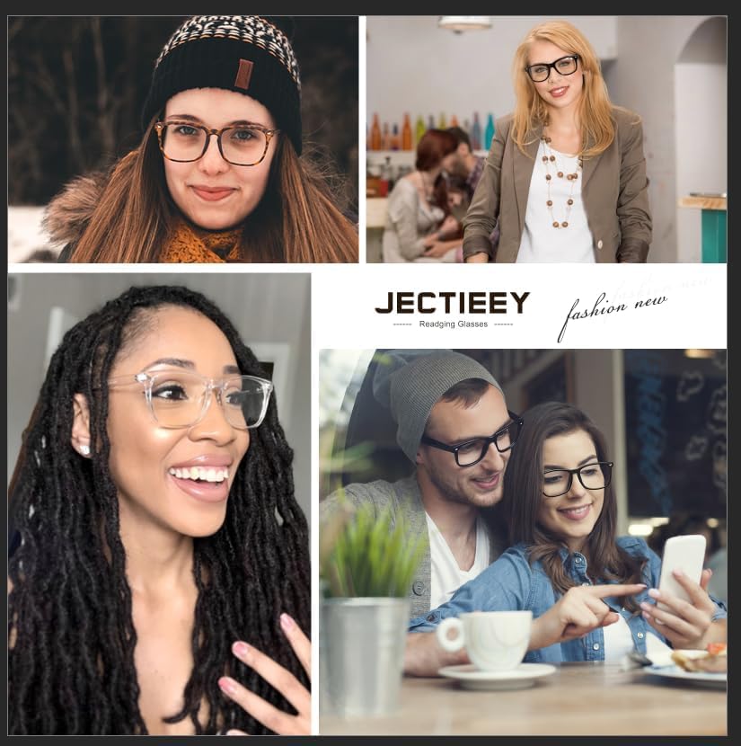 Detalle 2 de Jectieey Reading Glasses with Polycarbonate Lenses