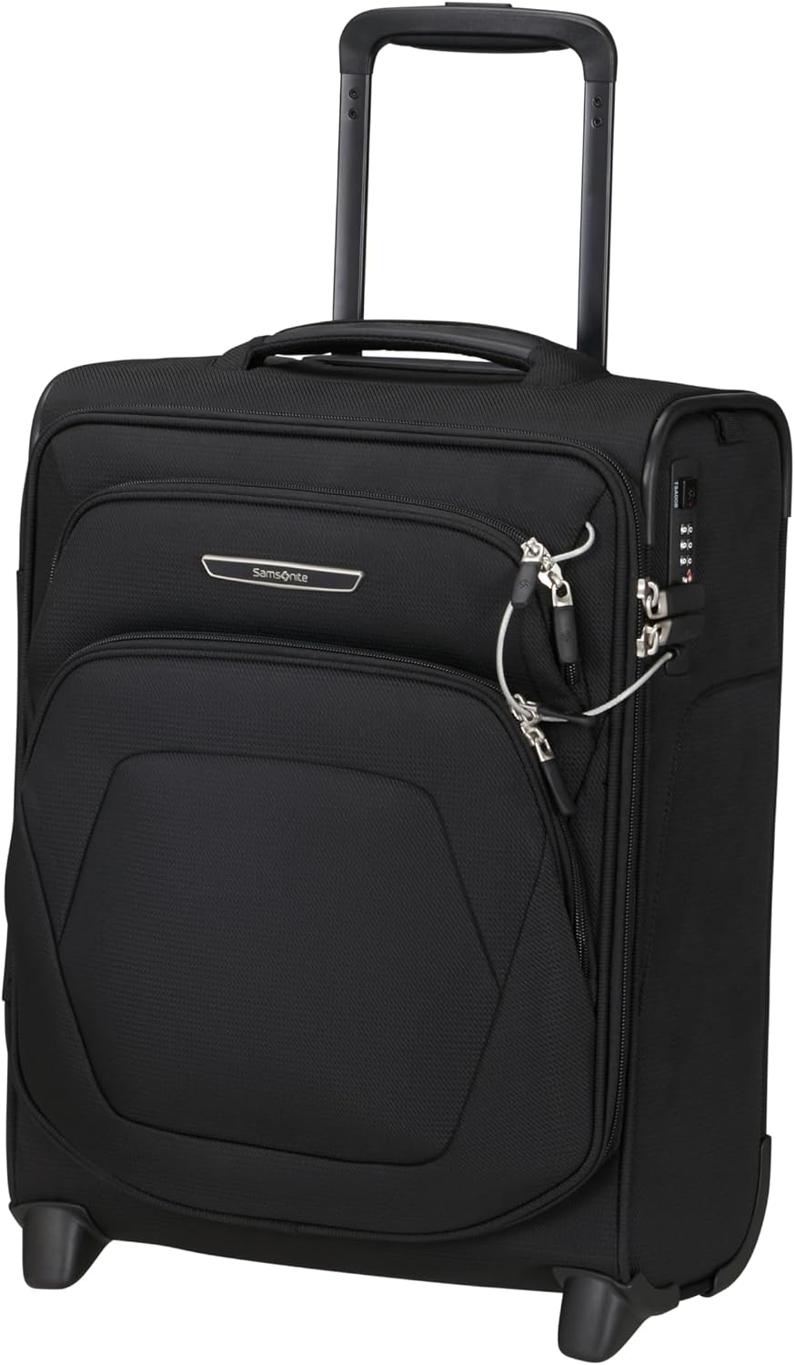 Detalle de Samsonite Spark SNG Eco – Valigia da viaggio 29 L, 45×36×20 cm, nero