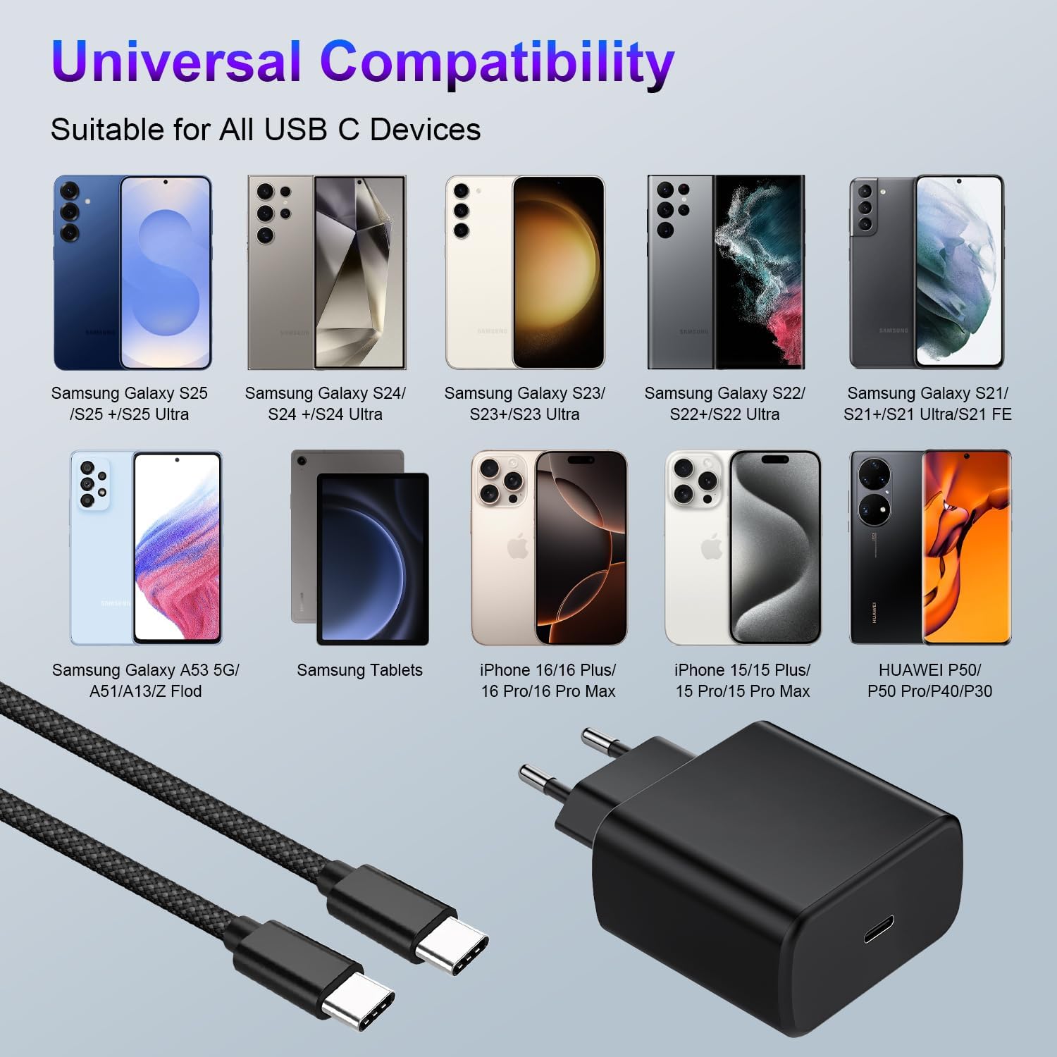 Thumbnail 5 de 45W USB C Caricatore 2M