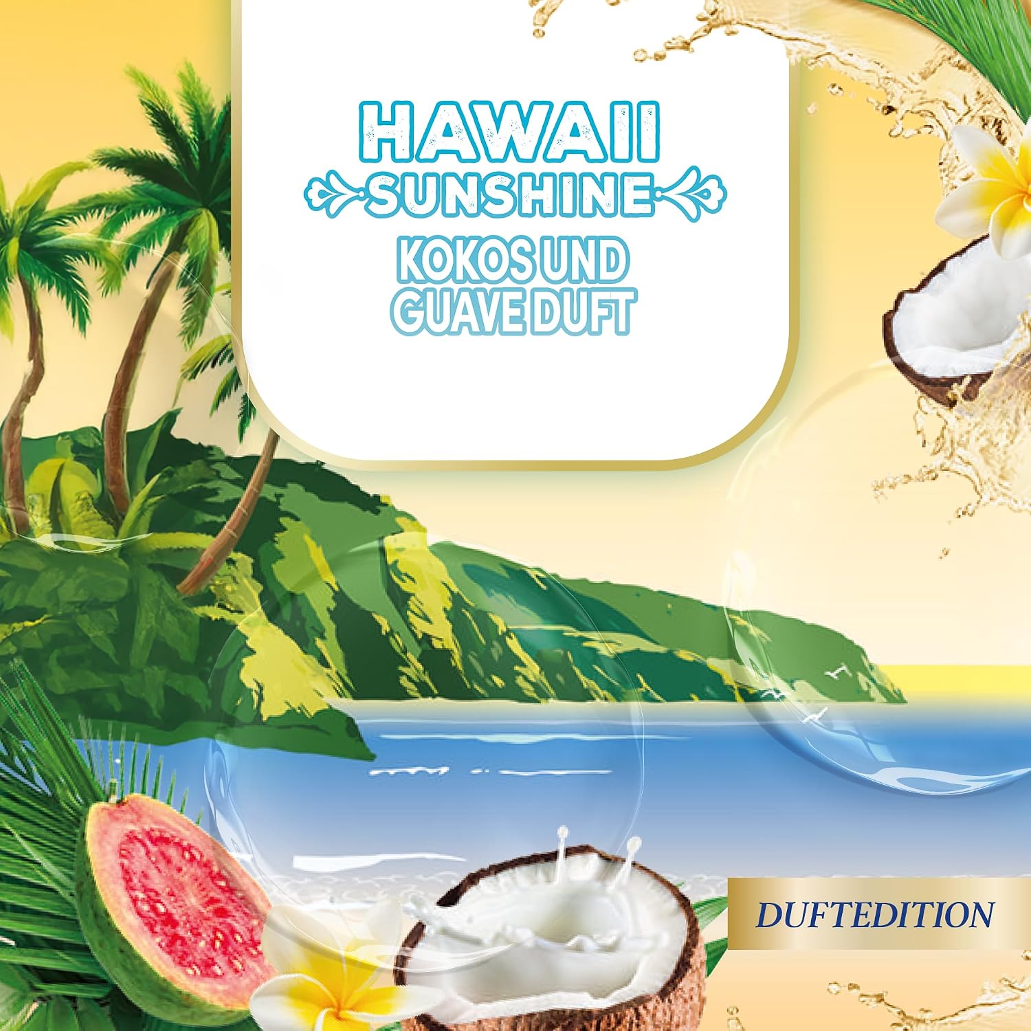 Detalle 2 de Sagrotan No-Touch Nachfüller Hawaii Sunshine Limited Edition – 5x250 ml