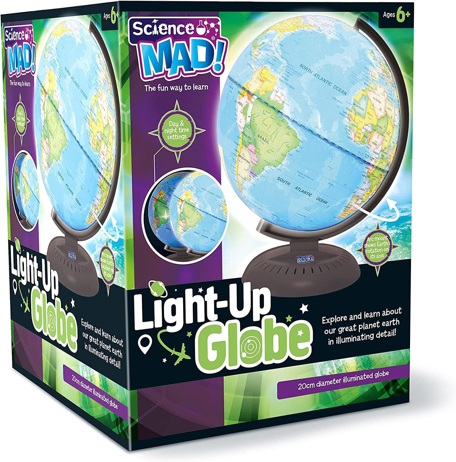 Thumbnail 4 de Science Mad Light Up Globe
