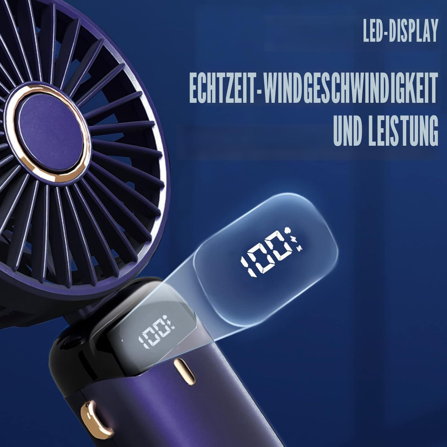 Detalle 2 de Jsdoin Handventilator 5000 mAh