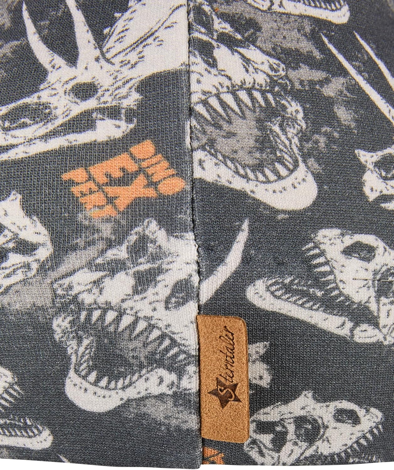 Thumbnail 3 de Sterntaler Jungen Beanie-Mütze Beanie T Rex (dunkelgrau, Größe 51)