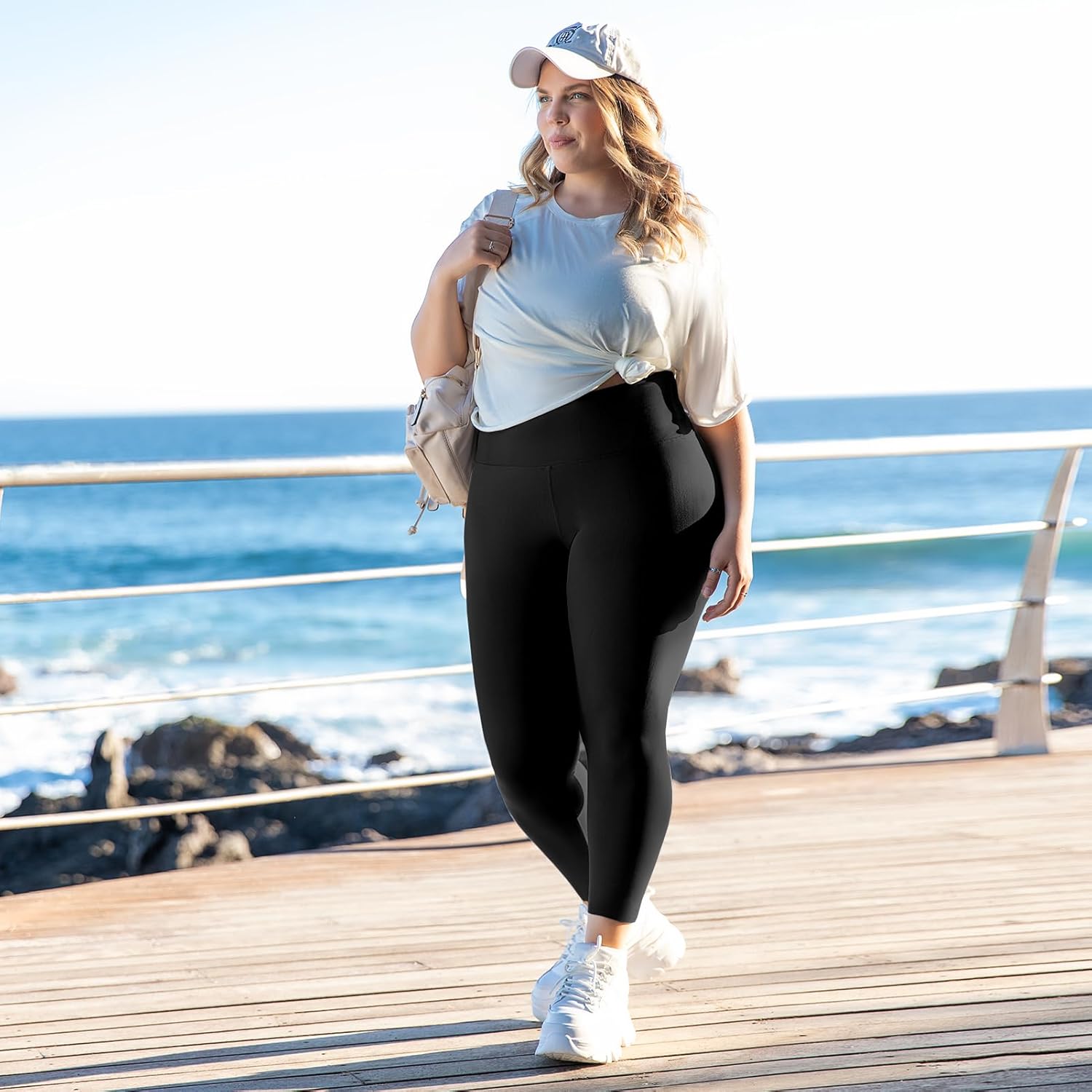 Detalle de SINOPHANT Leggings High Waist für Gym