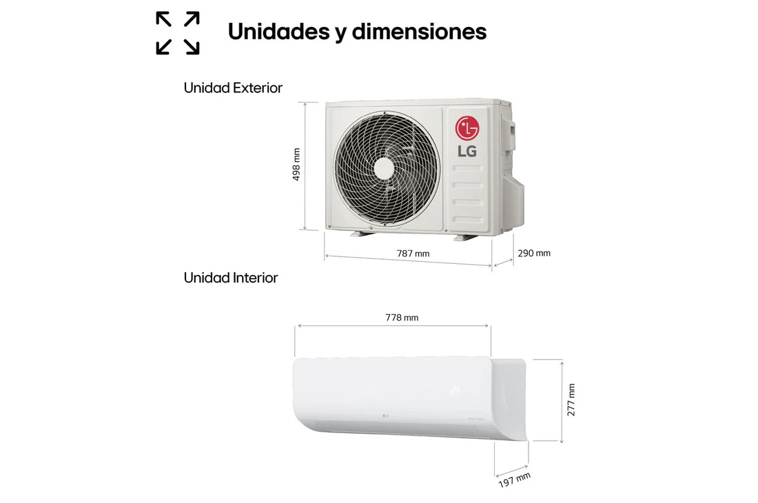 Thumbnail 3 de LG BASE Z 12.000 BTU (Outlet) con bomba de calor LGBASEZ12.OUTLET