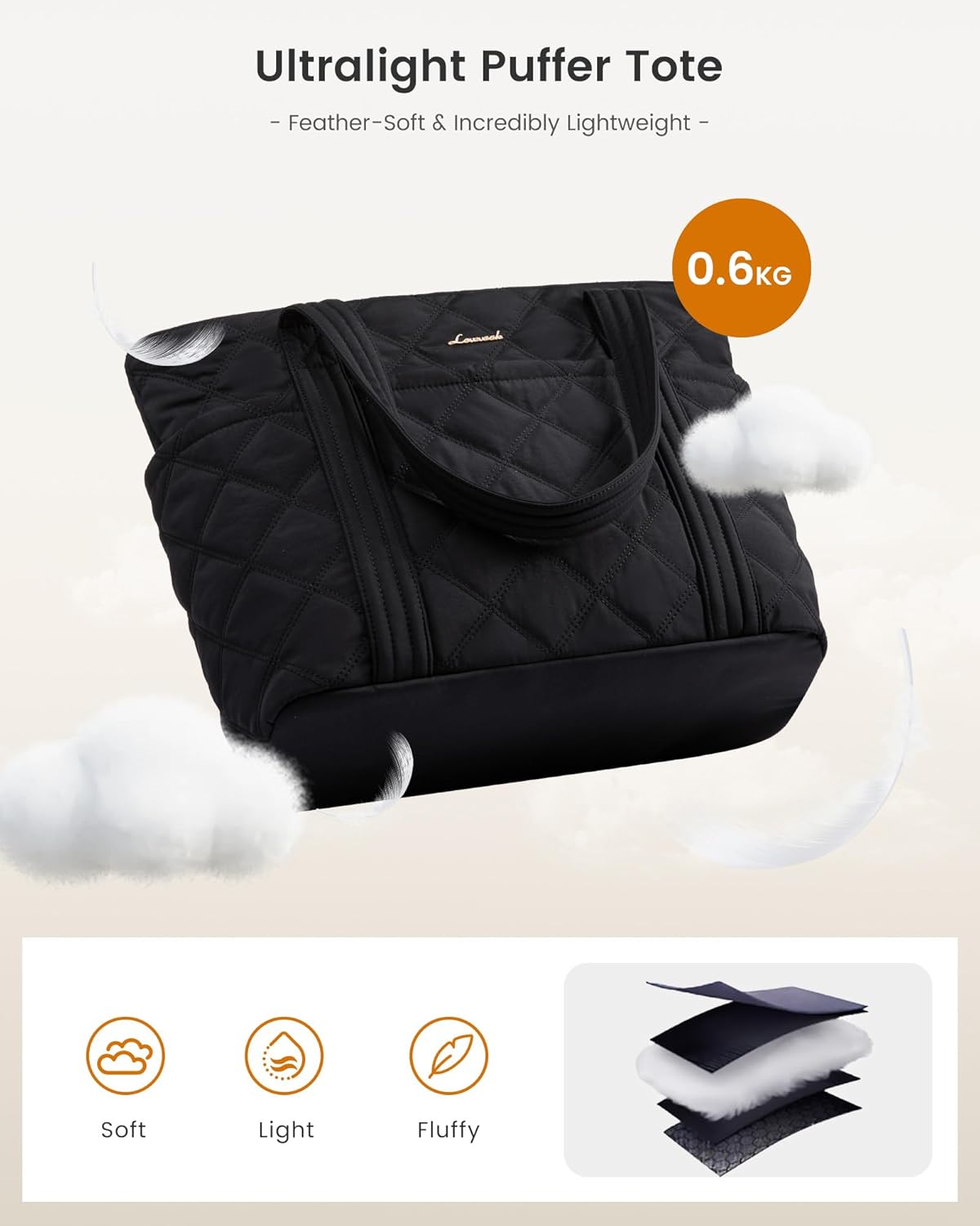 Thumbnail 4 de LOVEVOOK Shopper Tasche 15,6 Zoll