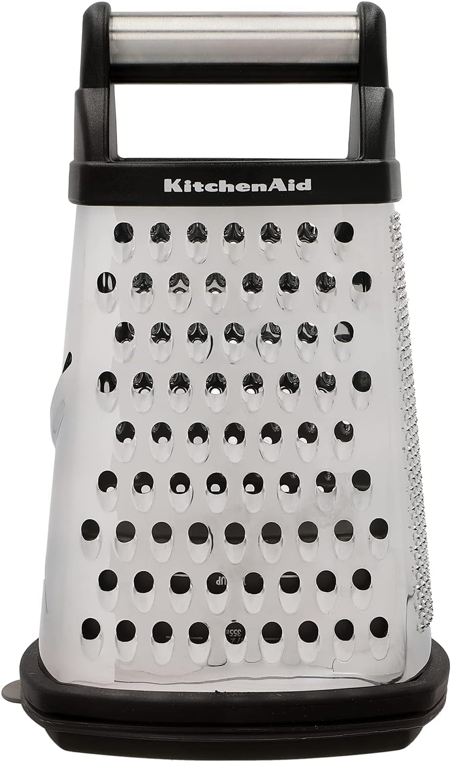 Thumbnail 1 de KitchenAid blokrasp voor kaas met vier raspvlakken en opvangbak