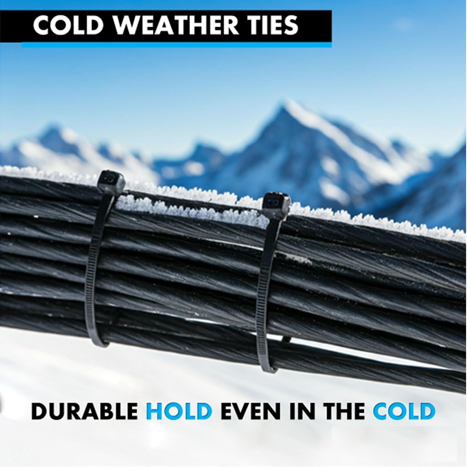 Thumbnail 3 de WLEAD Kabelbinder 400 Stück 🪢