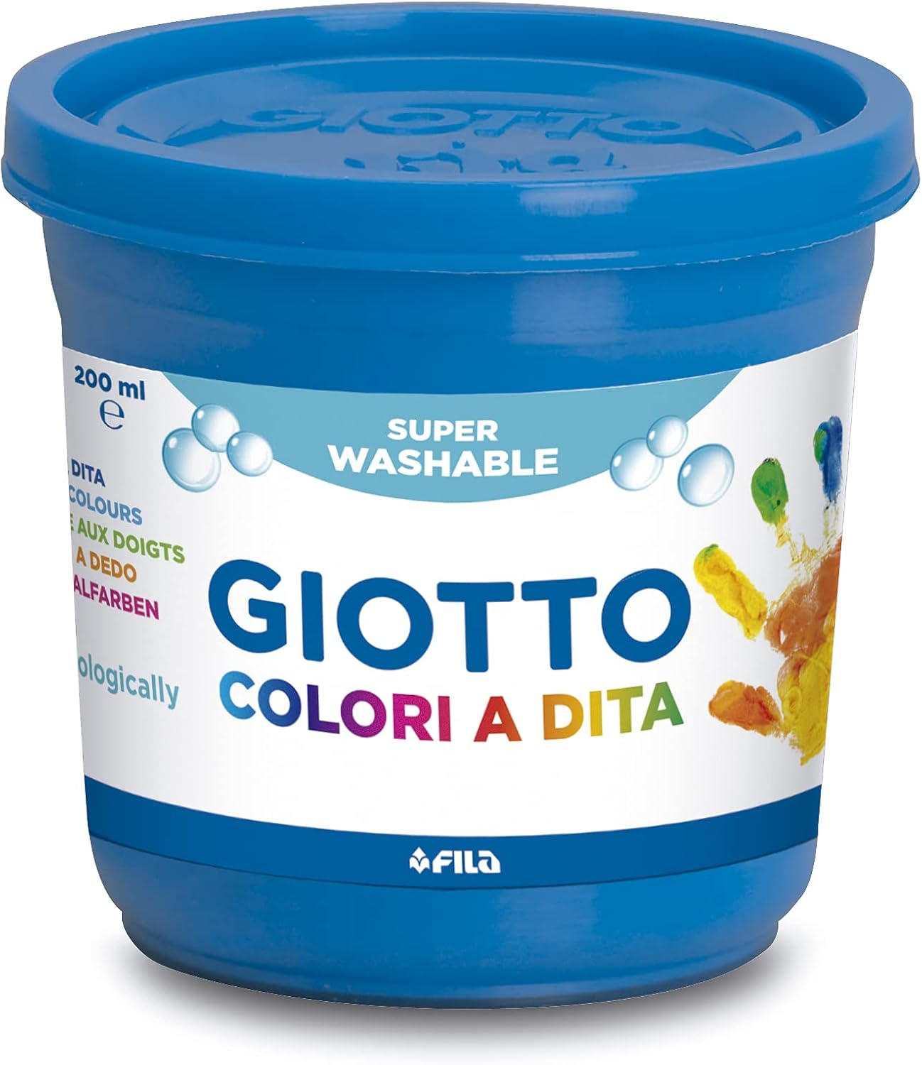 Thumbnail 5 de GIOTTO Dita Super Washable Finger Paint (6 x 200ml) – Primary Colours