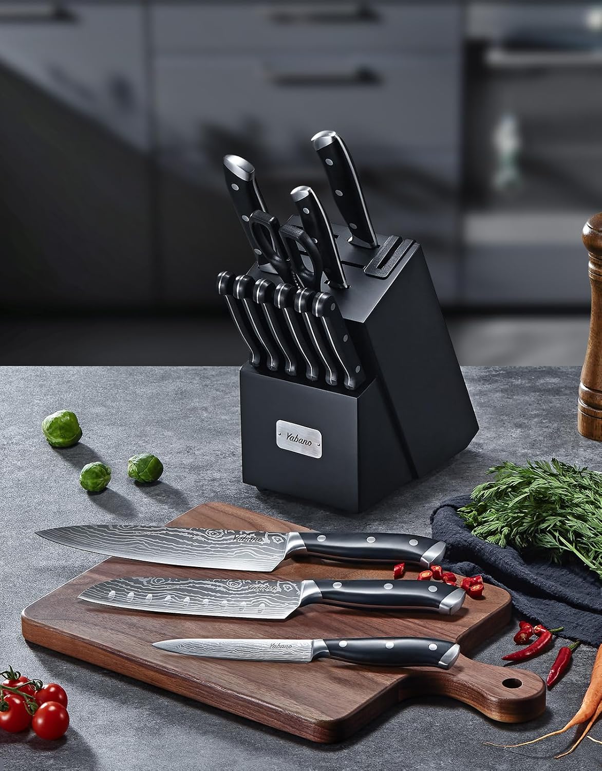 Thumbnail 6 de Yabano set coltelli da cucina 14 pezzi