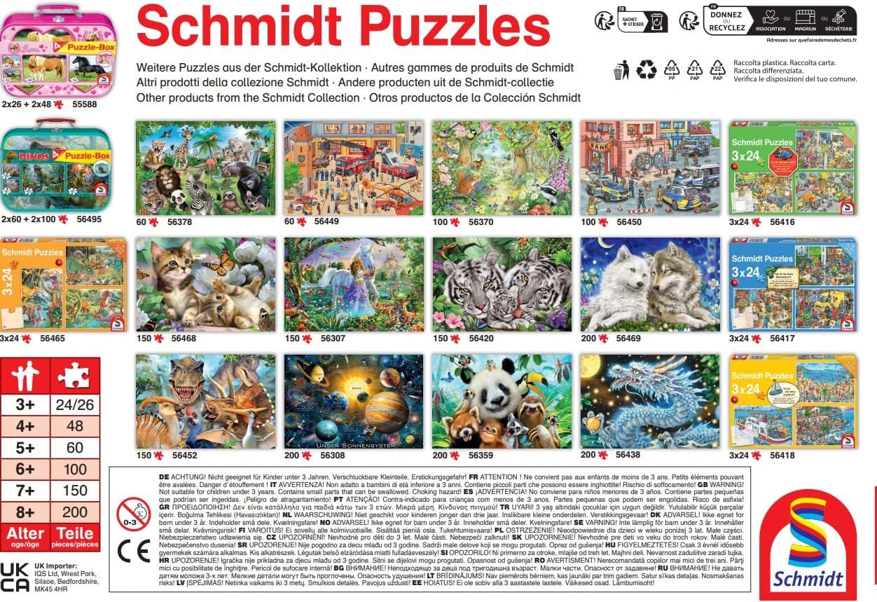 Thumbnail 4 de Schmidt Spiele 56308 Il nostro sistema solare, puzzle per bambini da 200 pezzi