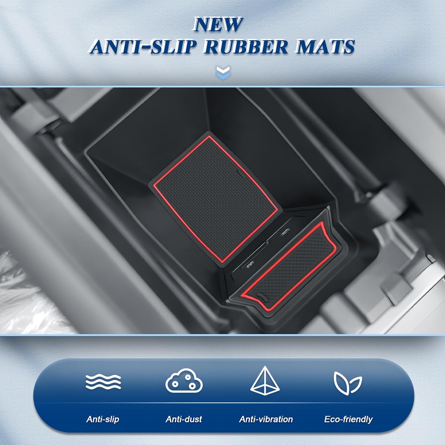 Detalle 1 de BIBIBO car interior mats, 14-piece set