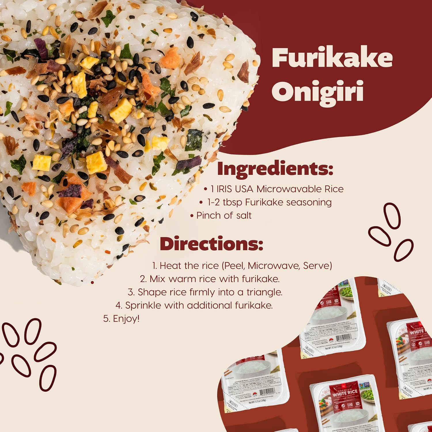 Thumbnail 6 de IRIS Instant White Rice, Japanese Short-Grain Rice, 24 Microwave-Ready Trays