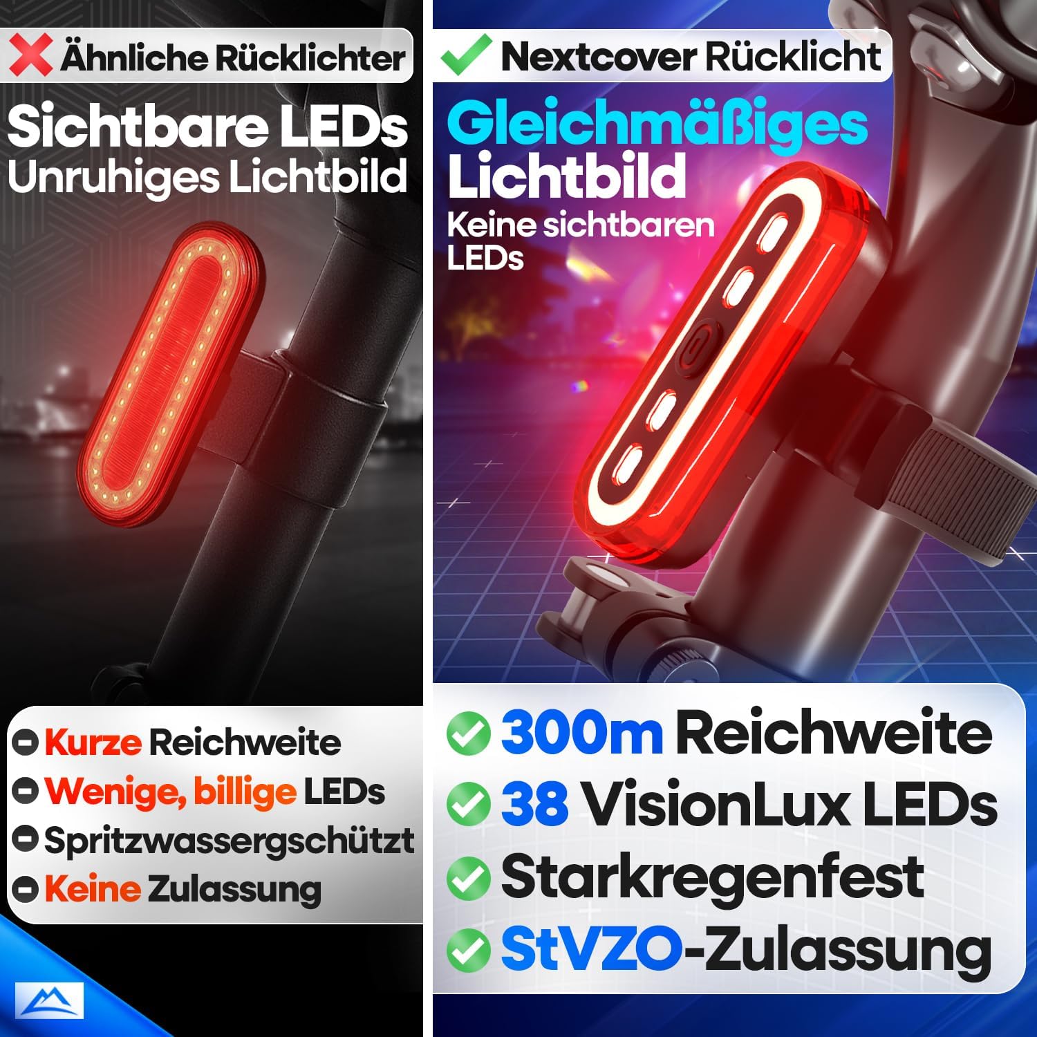 Thumbnail 6 de NEXTCOVER Rücklicht VisionLux 8h Bremslicht StVZO