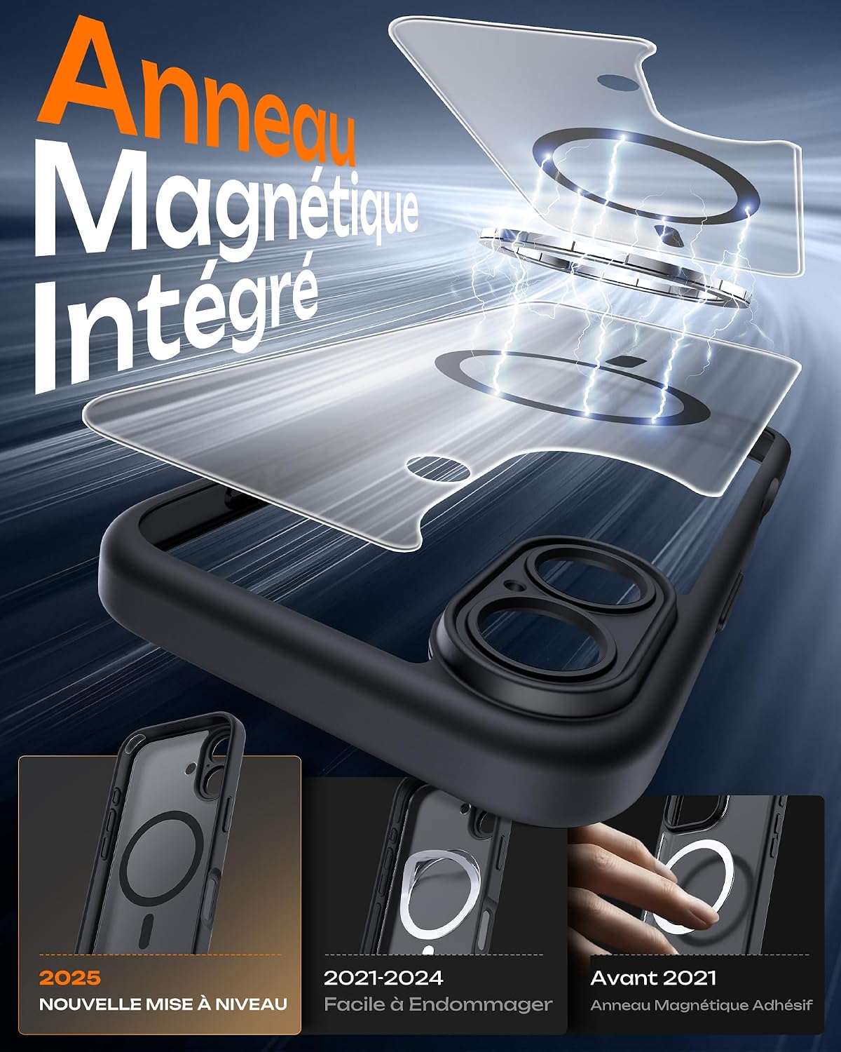 Detalle de TOCOL Coque magnétique iPhone 17 6,3 pouces