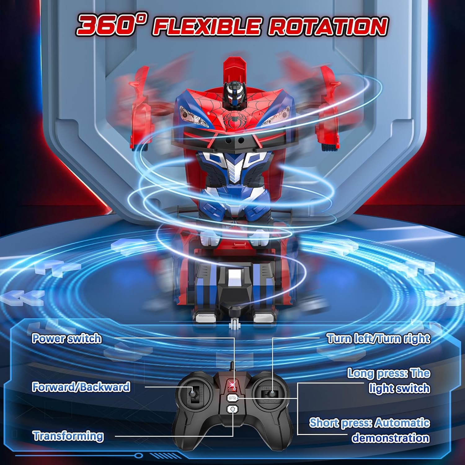 Thumbnail 4 de Spider Transform Ferngesteuertes Auto 2,4 GHz