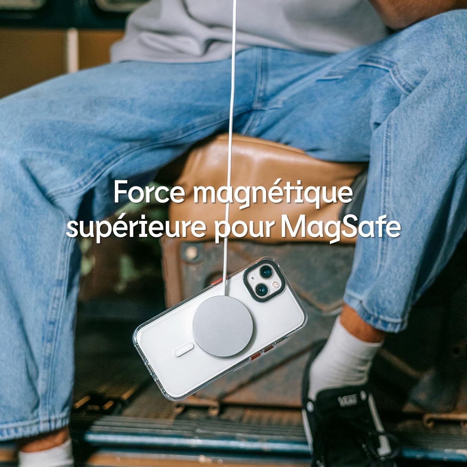 Thumbnail 4 de RhinoShield SolidSuit compatible iPhone 12 Pro Max – coque fine mate anti-chocs avec MagSafe (Perruche Verte)