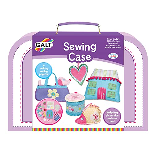 Detalle de Galt Sewing Case – Learn to Sew Arts and Crafts Kit for Kids (Ages 7+)