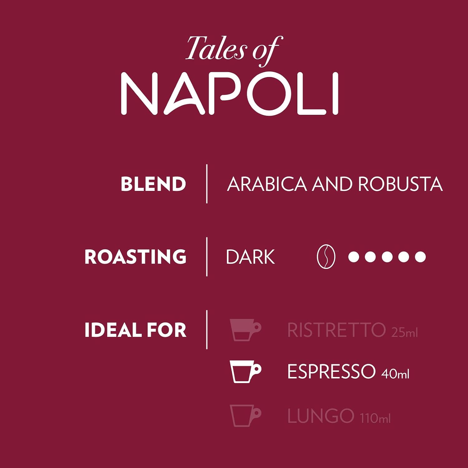 Detalle 2 de Lavazza Tales of Napoli 100 capsules