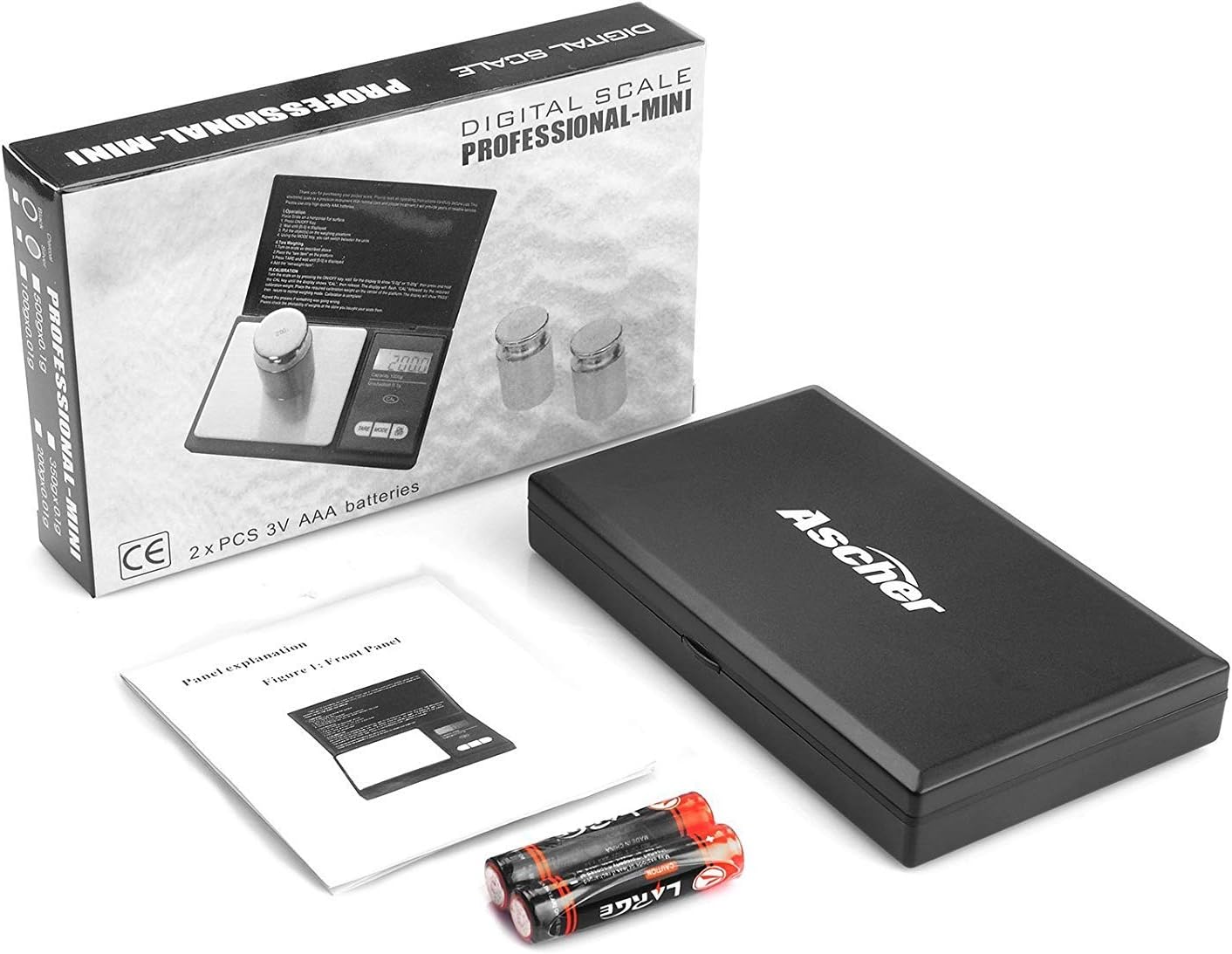 Thumbnail 6 de Ascher Taschenwaage 200g 0,01g