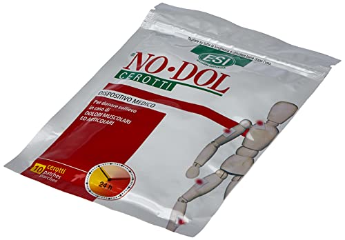 Thumbnail 2 de NODOL No-Dol Cerotti con Arnica, Artiglio del Diavolo e Canfora – 10 cerotti per dolori muscolari e articolari