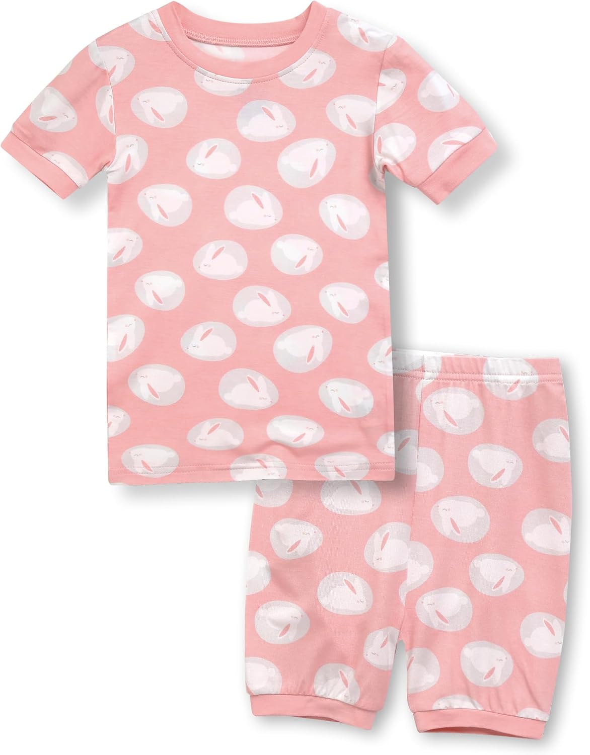 Thumbnail 6 de VAENAIT BABY Toddler Animal & Bunny Sleepwear Pajamas (Viscose, Tagless) — Easter Summer PJs