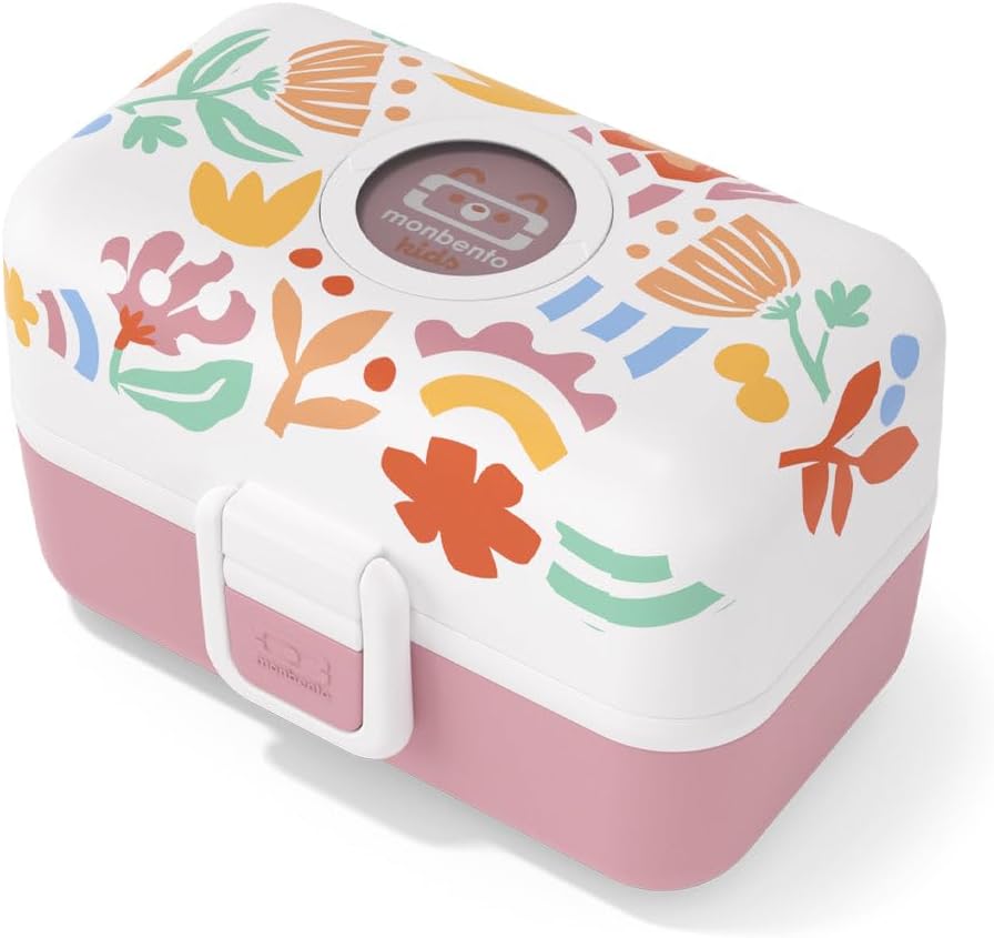 Detalle 2 de monbento MB Tresor Lunch Box Bambini con 3 scomparti da 0,8 L, senza BPA, ermetica e personalizzabile