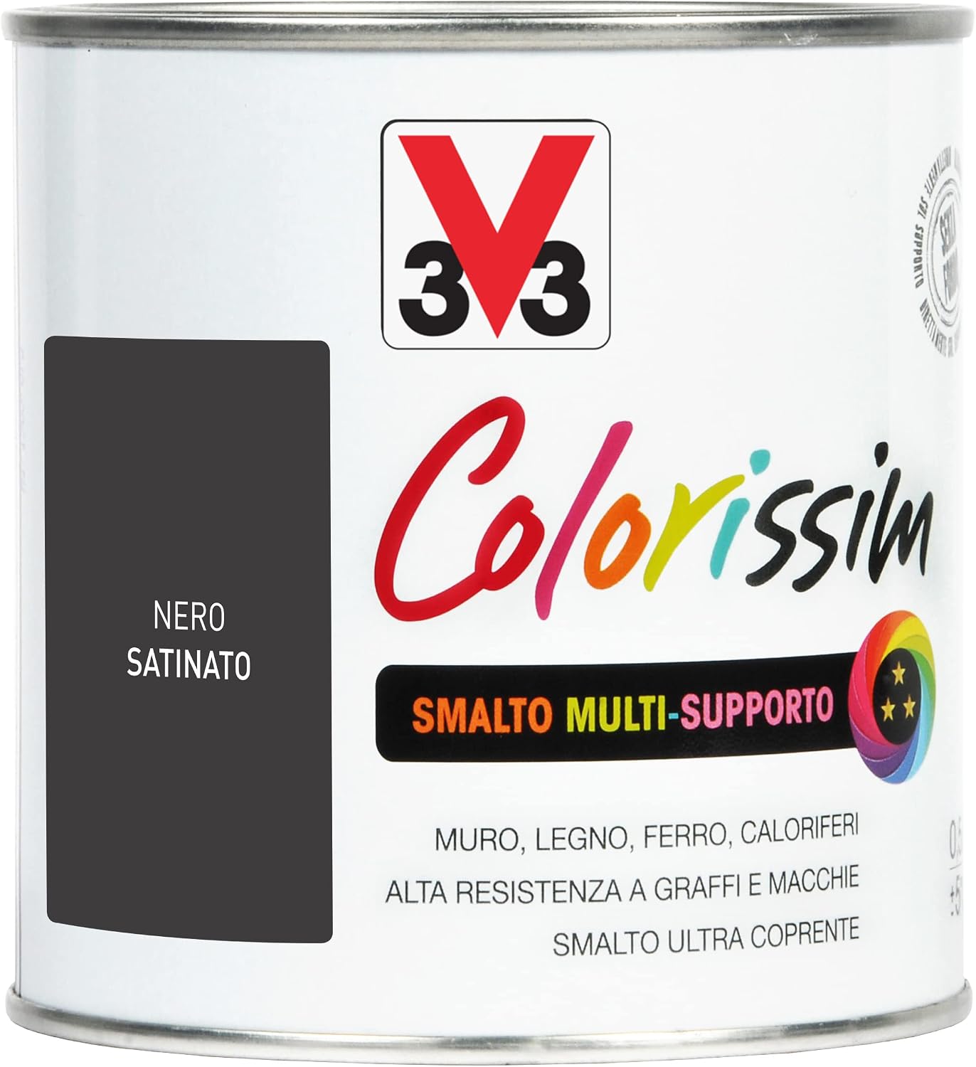 Thumbnail 4 de Smalto multisupporto V33 Colorissim Grigio Antracite 0,5 L