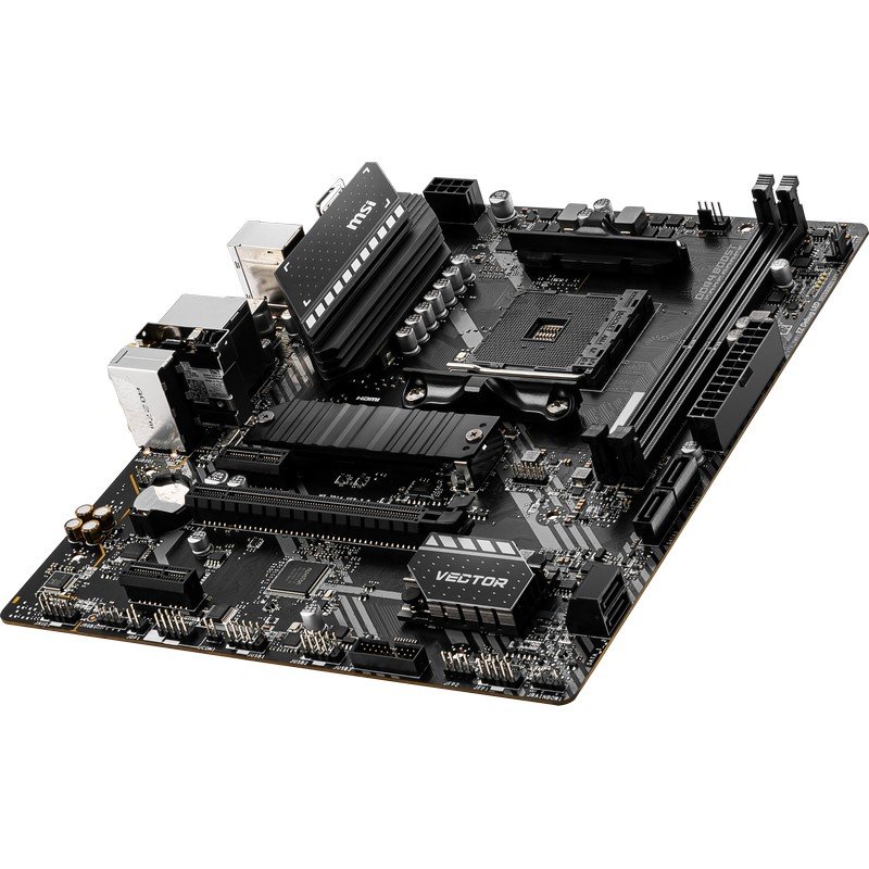 Thumbnail 1 de MSI MAG A520M VECTOR WIFI: placa base AM4 Micro-ATX para jugadores de entrada