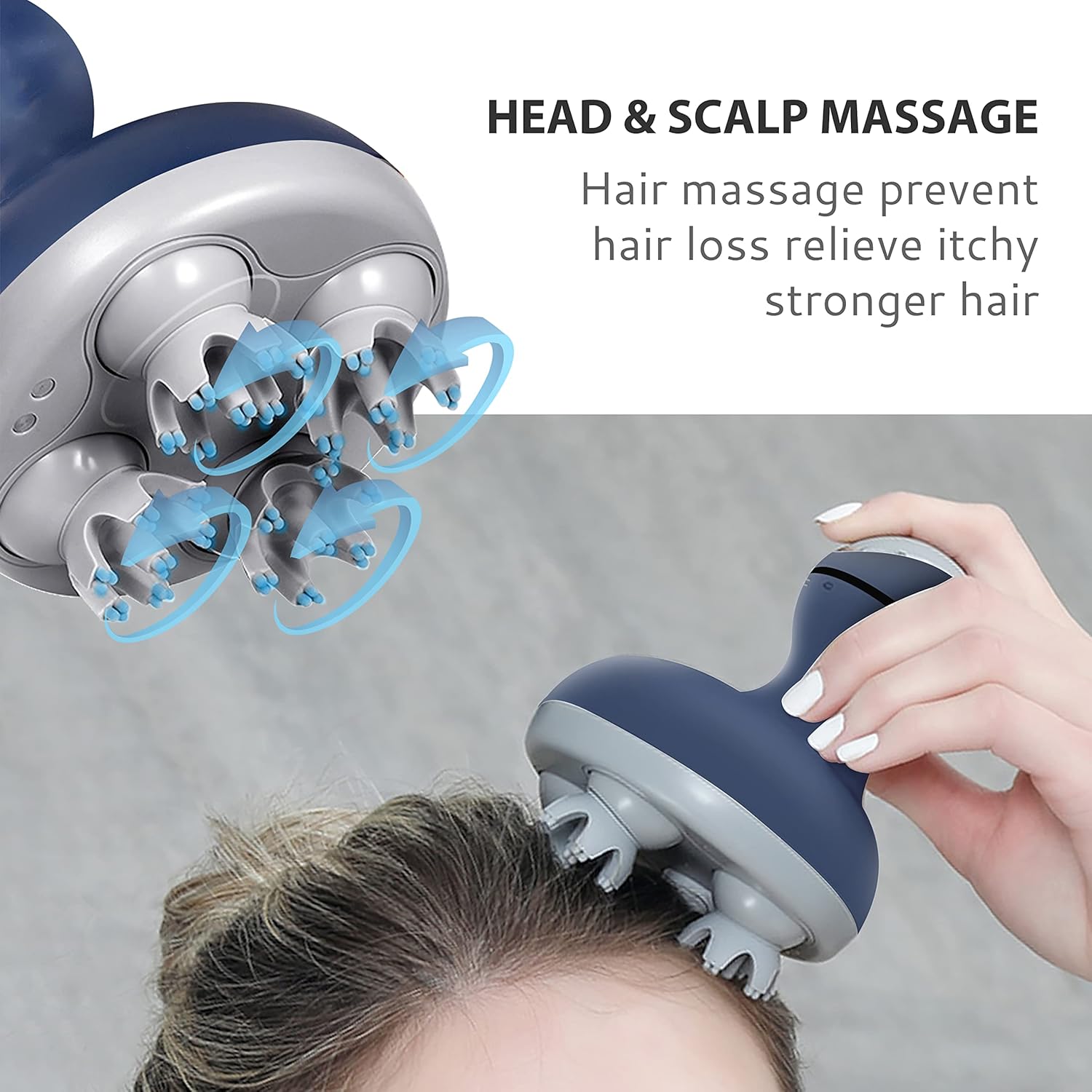 Thumbnail 1 de COMFIER Cordless Scalp Massager for Pets
