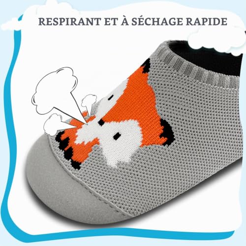 Thumbnail 2 de Kyopp Chaussons Enfant Respirants Antidérapants – Doux et Sécurisés
