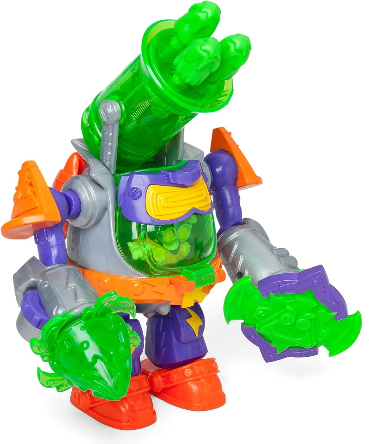 Detalle de SUPERTHINGS Ultra Striker Professor K (Kazoom Power) con robot, Professor K esclusivo e 3 proiettili