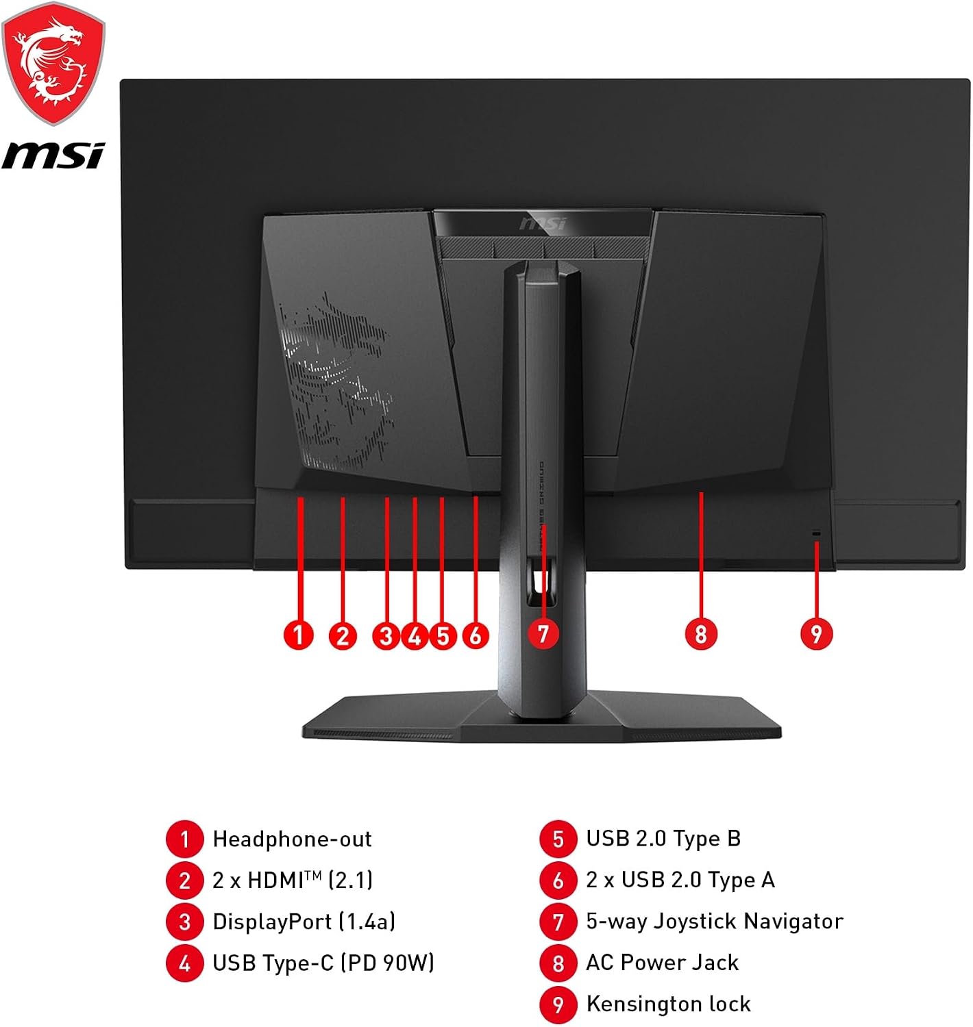 Thumbnail 5 de MSI MPG 321URX QD-OLED 31.5in 4K gaming monitor