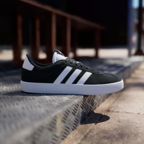Detalle de adidas Homme Vl Court 3.0 Shoes – Core Black / Cloud White