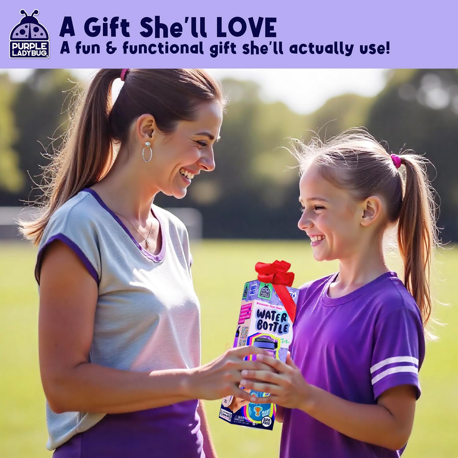 Thumbnail 1 de Purple Ladybug Rebel Girls bottle kit 1000 ml