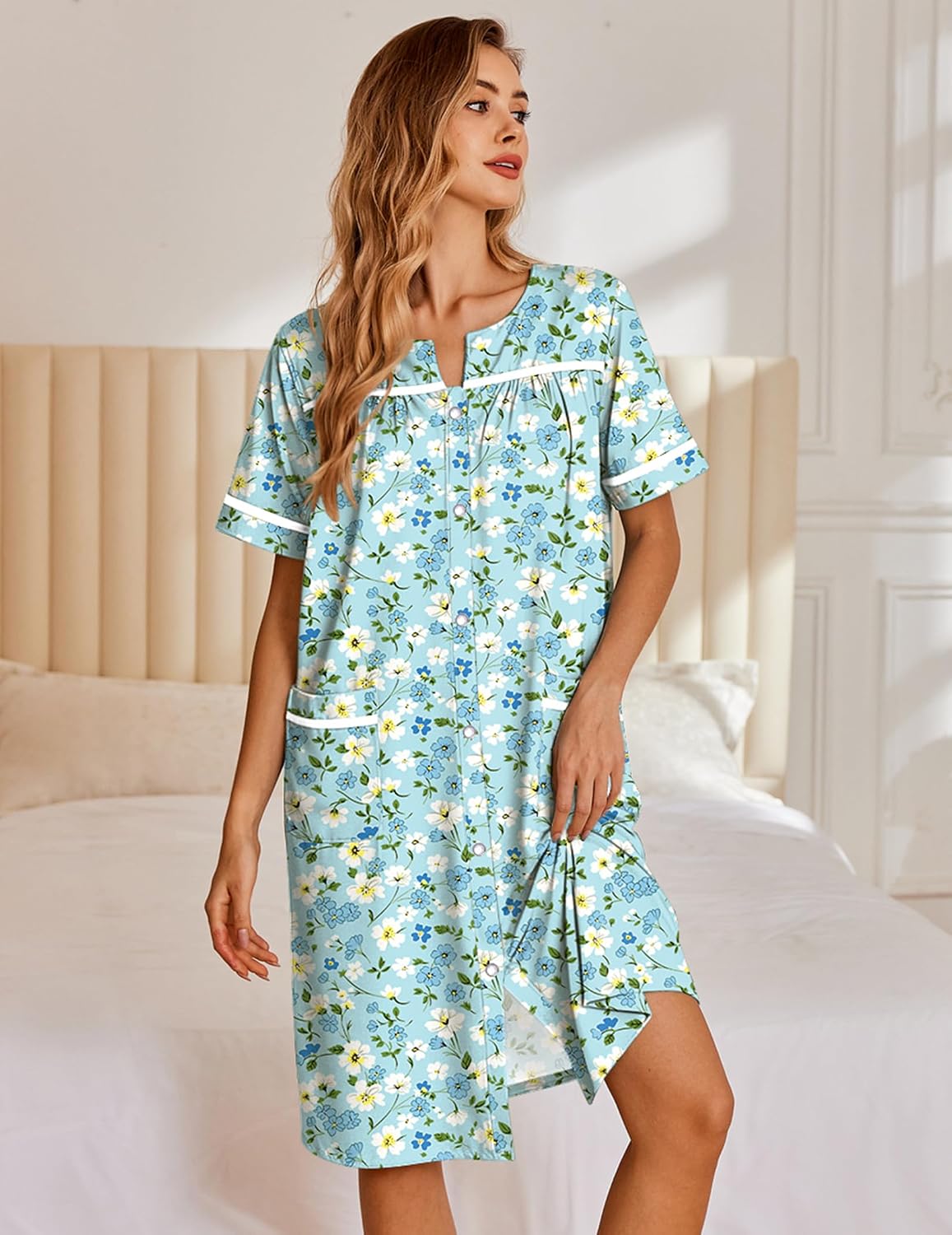 Detalle 2 de Ekouaer Cotton House Dress
