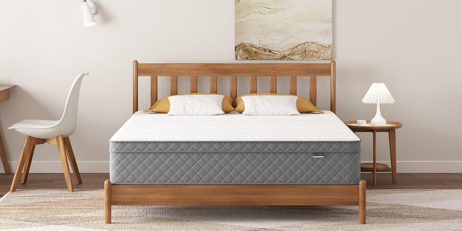Thumbnail 4 de PurrJoys Full Mattress: 12-Inch Cooling Gel Memory Foam & Pocket Spring Hybrid (Full Size)