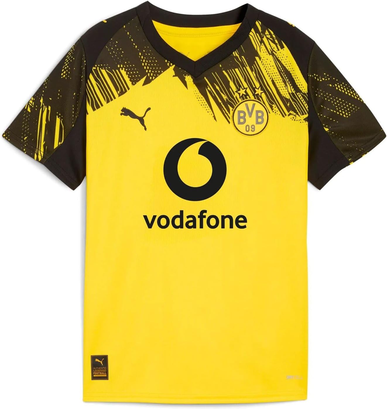 Detalle 2 de Puma Borussia Dortmund Maillot Domicile 2025/2026 – Enfant Replica Jr