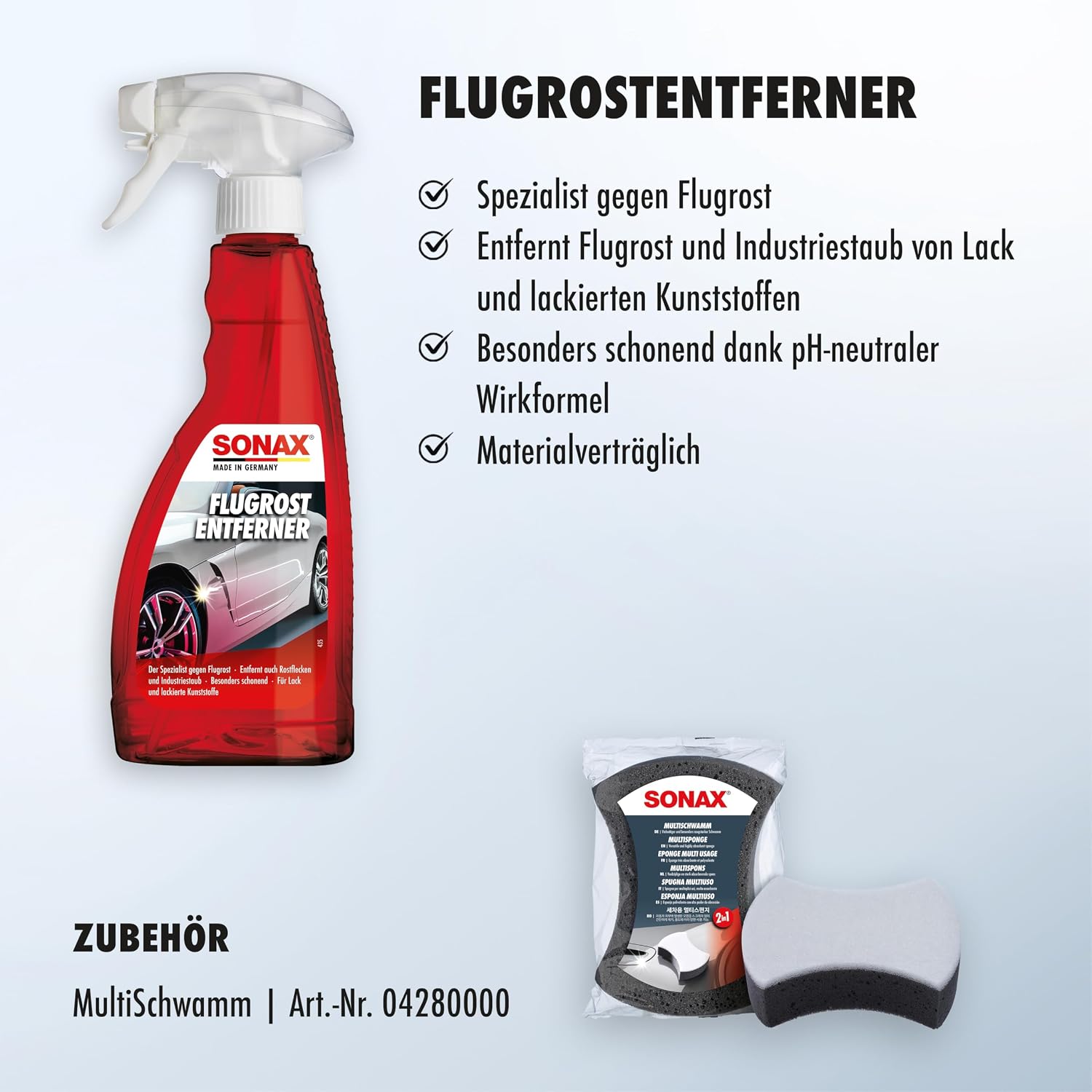 Detalle de SONAX FlugrostEntferner 500 ml