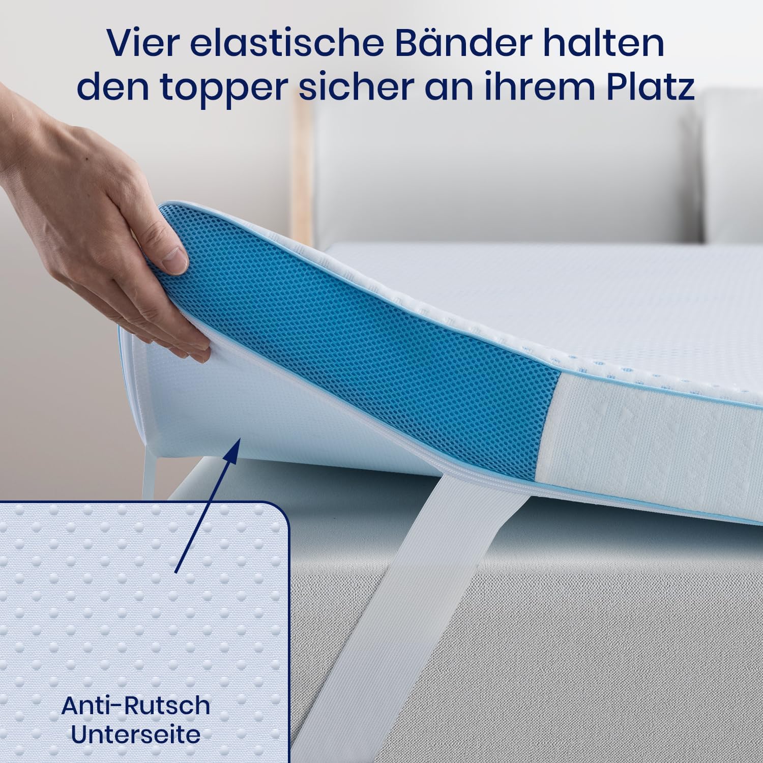 Thumbnail 3 de BedStory Gel Topper 180x200 mit 10 cm